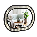 Зеркало в раме из ротанга Dewh варинант исполнения - 2 | Loft Concept в Брянске