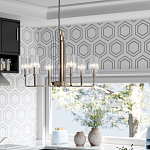  Люстра с прозрачными рифлеными цилиндрическими плафонами Kichler варинант исполнения - 27 | Loft Concept в Брянске