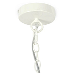 Люстра декорированная белыми деревянными бусинами White Wooden Beads Chandelier варинант исполнения - 3 | Loft Concept в Брянске