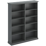 Двойной стеллаж серый Percent Rack Grey варинант исполнения - 1 | Loft Concept в Брянске