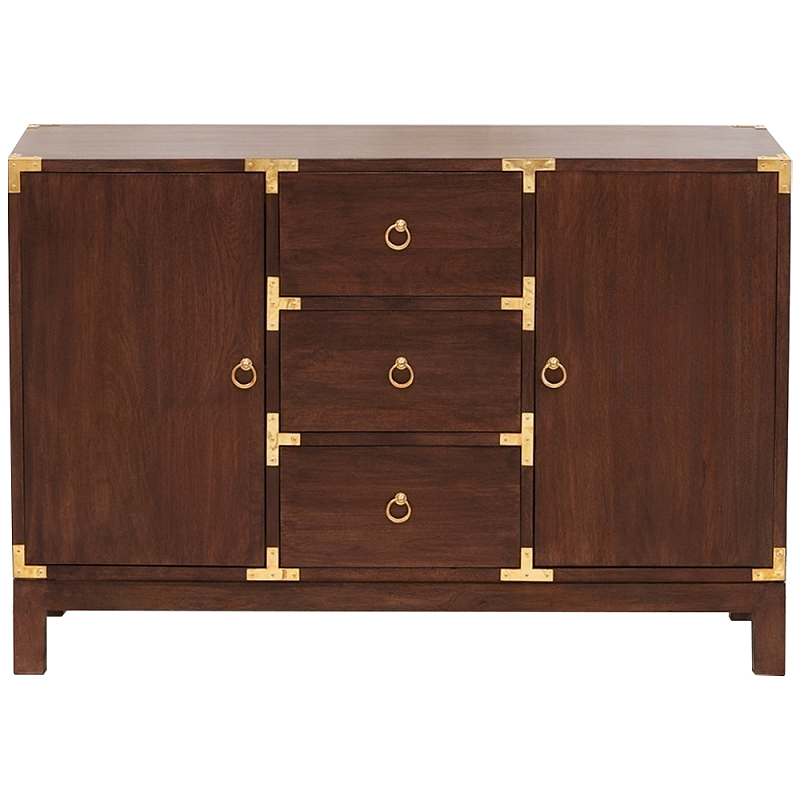 Комод Castillo Chest of Drawers Коричневый Латунь Комод Castillo Chest of Drawers Коричневый Латунь в Брянске | Loft Concept