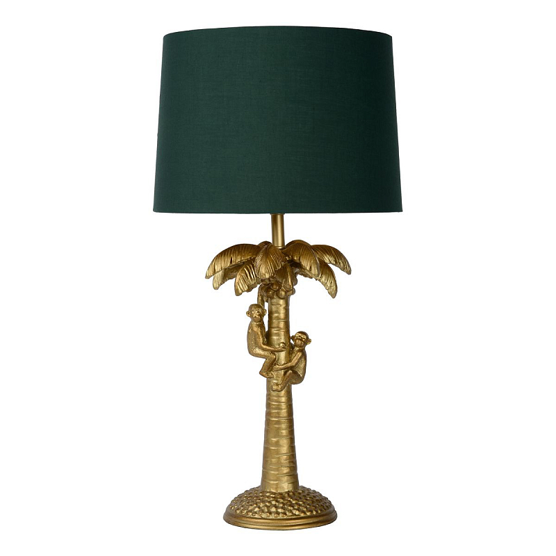 Настольная лампа Пальма Monkeys on a palm table lamp green Зеленый Настольная лампа Пальма Monkeys on a palm table lamp green Зеленый в Брянске | Loft Concept