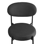 Стул мягкий Alfie Chair черный варинант исполнения - 5 | Loft Concept в Брянске