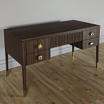 Письменный стол с 4-мя ящиками Elsa Dreams Walnut варинант исполнения - 1 | Loft Concept в Брянске