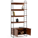 Стеллаж из орехового дерева Olson Rack варинант исполнения - 3 | Loft Concept в Брянске