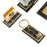 Настольный письменный набор из яшмы и долерита в подарочной упаковке Manager Organizer варинант исполнения - 7 | Loft Concept в Брянске