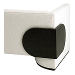 Дизайнерский Двухместный диван Florida Sofa  с элегантным деревянным декором  варинант исполнения - 4 | Loft Concept в Брянске