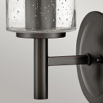 Бра с плафоном в форме цилиндра из прозрачного стекла с пузырьками Hinkley варинант исполнения - 9 | Loft Concept в Брянске