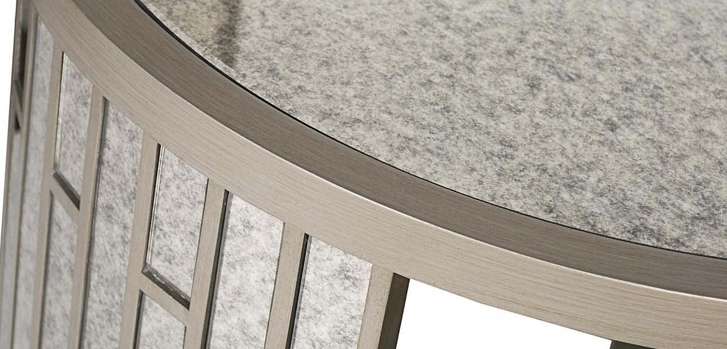 Тумба круглая Mirror Blocks Nightstand Тумба круглая Mirror Blocks Nightstand - Loft-Concept в Брянске
