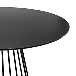 Круглый обеденный стол с основанием в виде конуса Dining table in Loft Style варинант исполнения - 2 | Loft Concept в Брянске