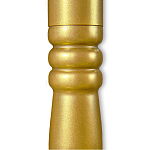 Вешалка золотого цвета с 4-мя крючками из пластика Curves Hangers варинант исполнения - 3 | Loft Concept в Брянске