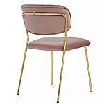 Стул Singer Chair без подлокотников Розовый Велюр варинант исполнения - 3 | Loft Concept в Брянске