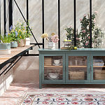 Шкаф-витрина низкий Cosette Cabinet варинант исполнения - 7 | Loft Concept в Брянске