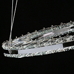 Люстра круглая с прозрачной хрустальной рамкой Maude Crystal Light варинант исполнения - 9 | Loft Concept в Брянске