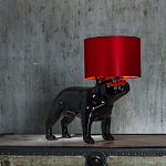 Настольная лампа COLLECTION OF DOGS с абажуром Бульдог варинант исполнения - 4 | Loft Concept в Брянске