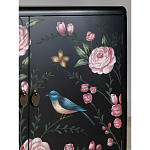 Комод деревянный Tits on flowers варинант исполнения - 7 | Loft Concept в Брянске