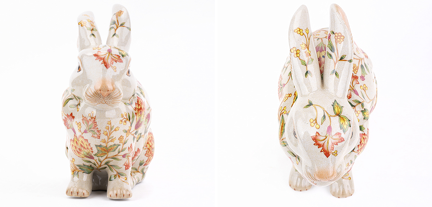 Декоративная статуэтка Porcelain Hare Statuette Декоративная статуэтка Porcelain Hare Statuette - Loft-Concept в Брянске