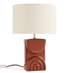 Настольная лампа из керамики и льна Brighter than the Stars варинант исполнения - 1 | Loft Concept в Брянске