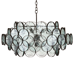 Люстра с каскадом из круглых стеклянных дисков Small Round Sequins варинант исполнения - 3 | Loft Concept в Брянске