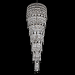 Люстра многоярусная каскадная с хрустальными подвесками Roul Crystal Light варинант исполнения - 2 | Loft Concept в Брянске