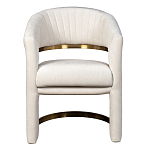 Полукресло Valbonne Chair cream velour варинант исполнения - 1 | Loft Concept в Брянске