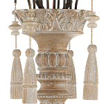 Люстра с состаренными резными элементами Big Graceful Profile варинант исполнения - 3 | Loft Concept в Брянске