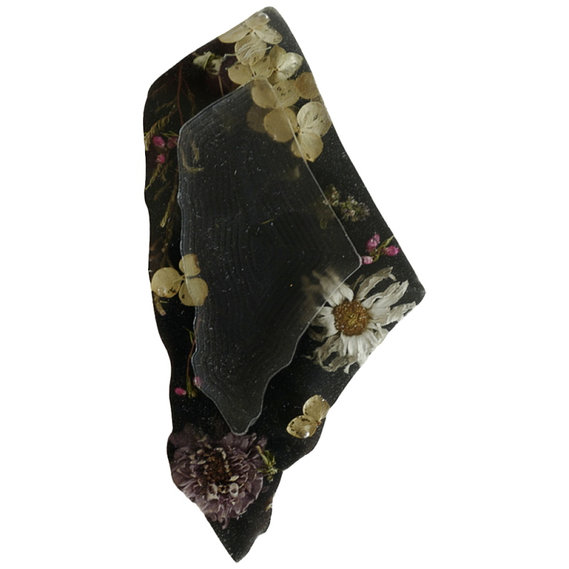 Подставка под благовония из эпоксидной смолы с цветами черная Epoxy Resin Flowers Incense Stand Black Черный Подставка под благовония из эпоксидной смолы с цветами черная Epoxy Resin Flowers Incense Stand Black Черный в Брянске | Loft Concept