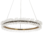 Кольцевая люстра с хрустальным декором Rowan Crystal Ring Horizontal Chandelier варинант исполнения - 1 | Loft Concept в Брянске