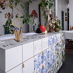 Дизайнерская кровать с системой хранения варинант исполнения - 2 | Loft Concept в Брянске