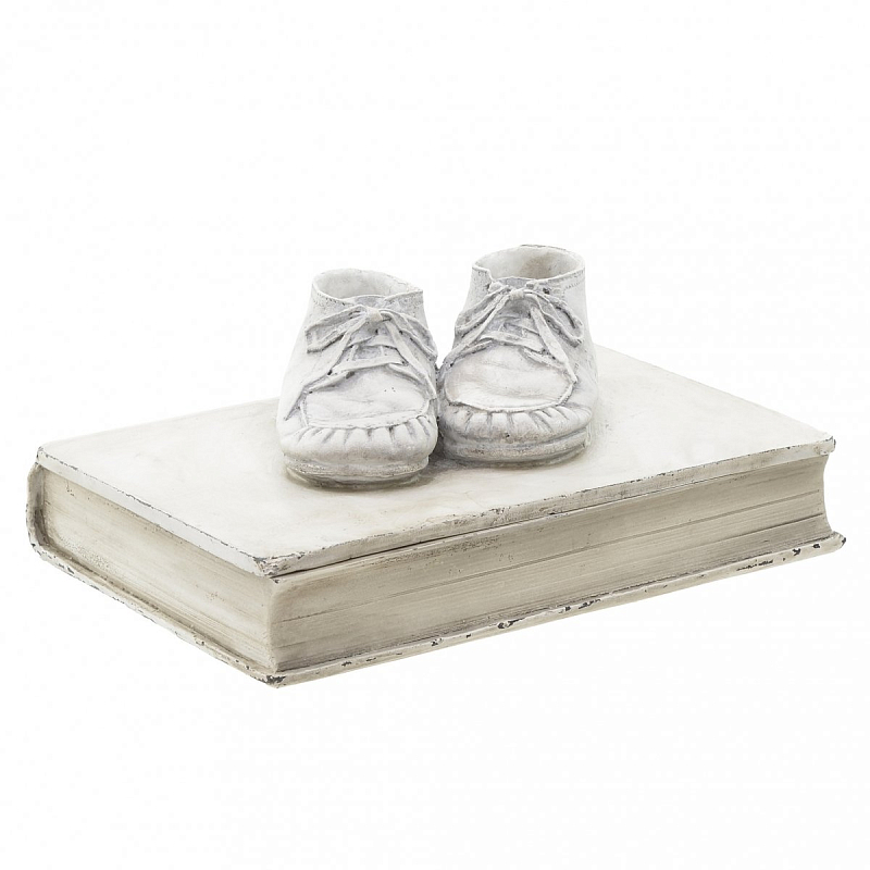 Шкатулка Baby shoes Молочный Шкатулка Baby shoes Молочный в Брянске | Loft Concept