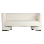 Дизайнерский Двухместный диван Florida Sofa  с элегантным деревянным декором  варинант исполнения - 2 | Loft Concept в Брянске