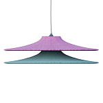 Подвесной вязаный светильник в двухцветном исполнении «Двойной Токио»  варинант исполнения - 4 | Loft Concept в Брянске