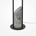 Напольный торшер светодионый черный Lumen Duo варинант исполнения - 4 | Loft Concept в Брянске