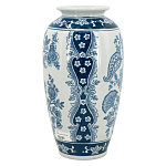 Ваза с синим цветочным орнаментом Blue & White Ornament  варинант исполнения - 2 | Loft Concept в Брянске