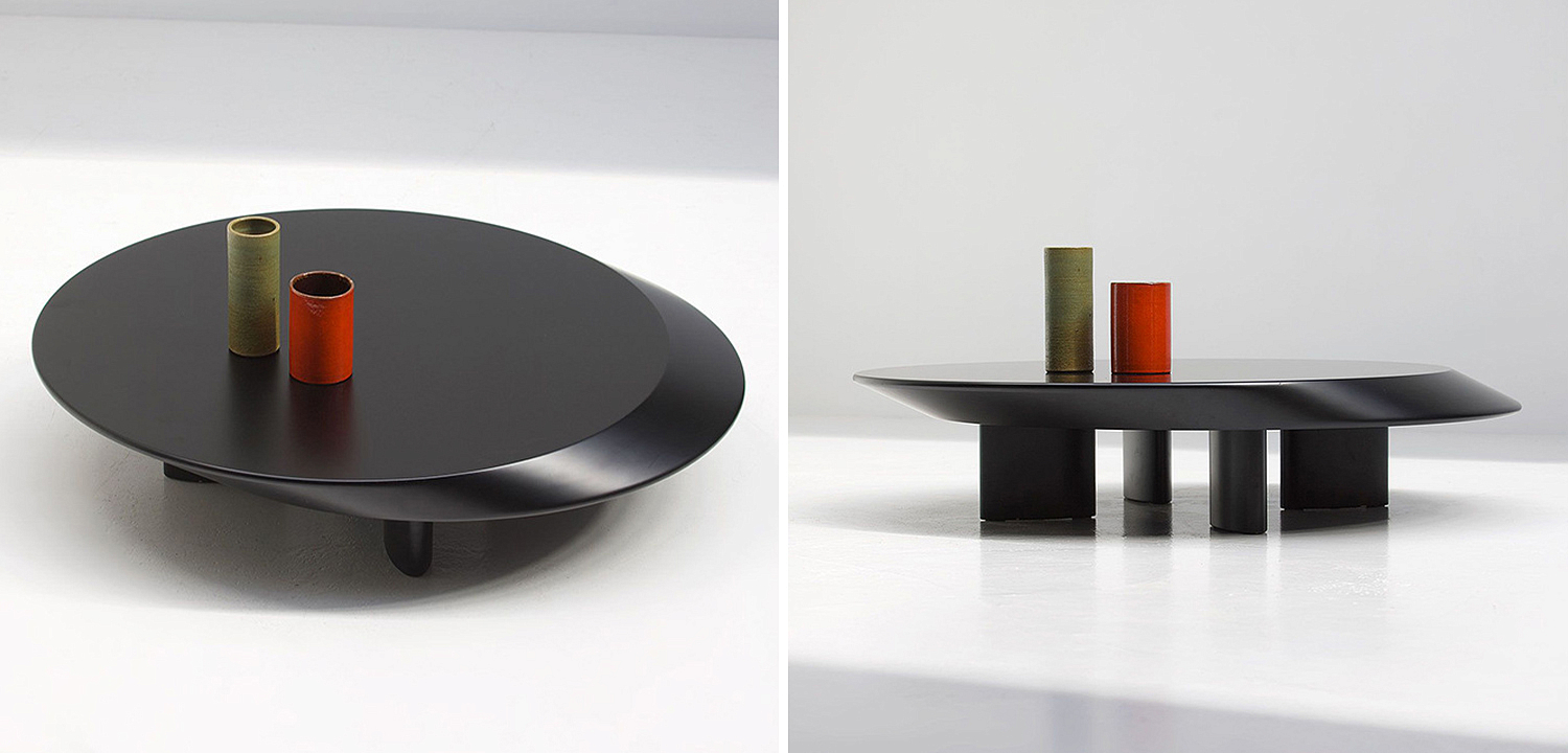 Кофейный стол Ellipse Black Matte Coffee Table Кофейный стол Ellipse Black Matte Coffee Table - Loft-Concept в Брянске