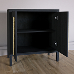 Современный Буфет Primo с 2 дверцами Черный дуб варинант исполнения - 4 | Loft Concept в Брянске