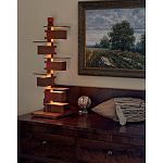 Торшер с каркасом из множества полок Links варинант исполнения - 5 | Loft Concept в Брянске