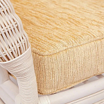 Комплект уличной мебели из ротанга Eloise белый варинант исполнения - 6 | Loft Concept в Брянске