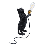 Настольная лампа Черный кот варинант исполнения - 2 | Loft Concept в Брянске