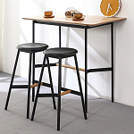 Черный барный стул Knopper варинант исполнения - 7 | Loft Concept в Брянске