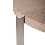 Столик журнальный с низкой круглой столешницей Wood Grain варинант исполнения - 4 | Loft Concept в Брянске