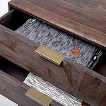 Высокая тумба с выдвижными ящиками Mosaic варинант исполнения - 3 | Loft Concept в Брянске