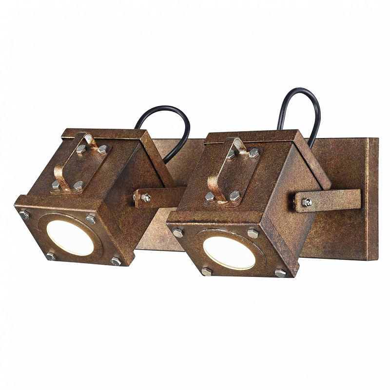 Спот Box Spot 2 Искусственная бурая ржавчина в Брянске | Loft Concept 