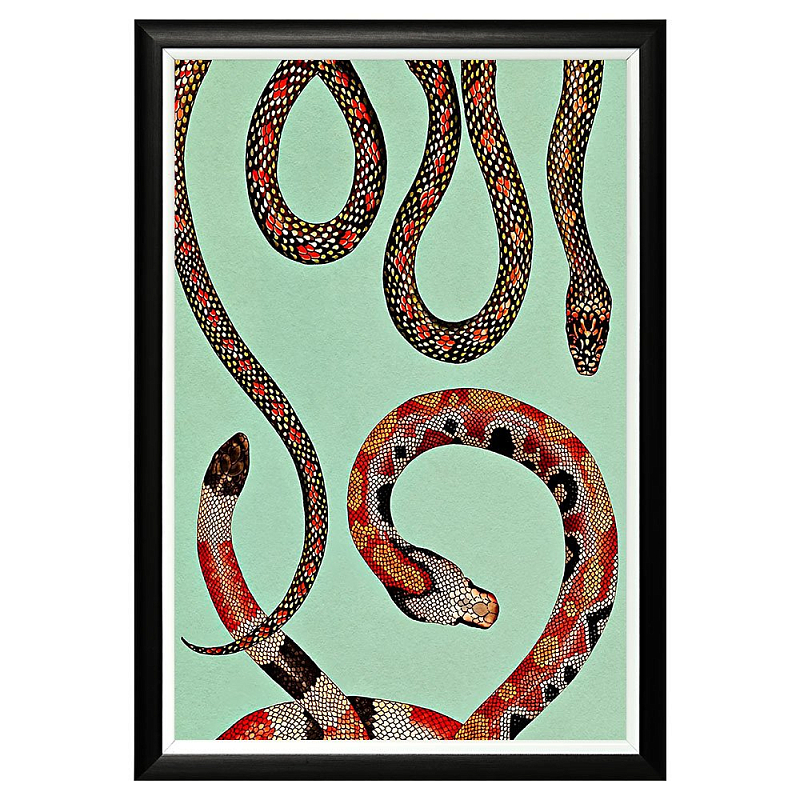Постер Red Snakes Постер Red Snakes в Брянске | Loft Concept