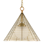 Подвесной светильник в форме конуса с фактурным абажуром Flawless Form варинант исполнения - 1 | Loft Concept в Брянске