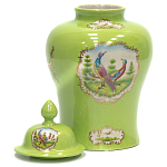 Фарфоровая ваза с крышкой Eden Garden варинант исполнения - 2 | Loft Concept в Брянске