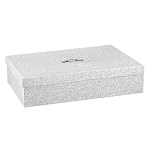 Чайный сервиз белого цвета из фарфора на 6 персон 15 предметов Floral Charm варинант исполнения - 2 | Loft Concept в Брянске