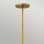 Подвесной светильник с матовым стеклянным коническим плафоном в современном стиле Hinkley варинант исполнения - 6 | Loft Concept в Брянске