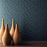 Гипсовая 3D Панель M-27 варинант исполнения - 1 | Loft Concept в Брянске