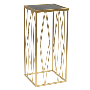 Подставка Geometric Interior Stand чёрный мрамор